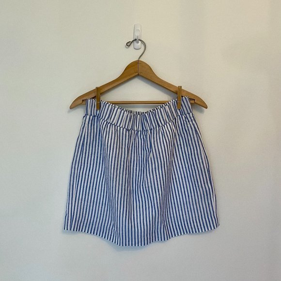 J.Crew Seersucker Summer Mini Skirt - Picture 1 of 3